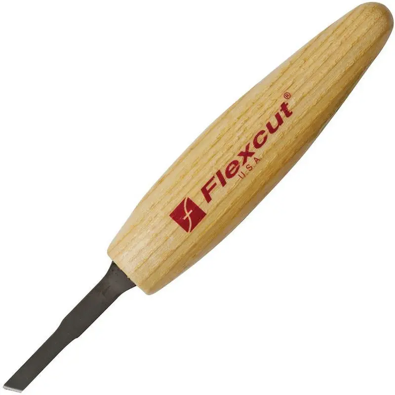 Flexcut 3/16-Inch Micro Skew – Narrow-Angle Carving Tool, Model Mt17 1