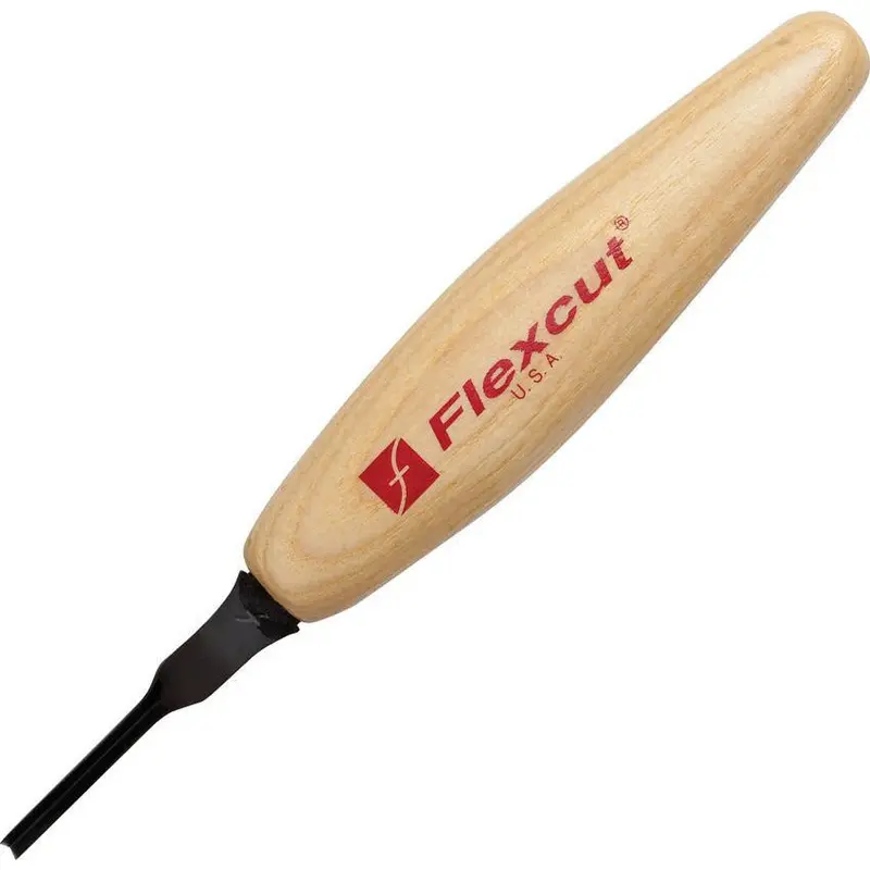 Flexcut 3Mm Micro Parting Tool – 60-Degree Cutting Angle, Model Mt37 1