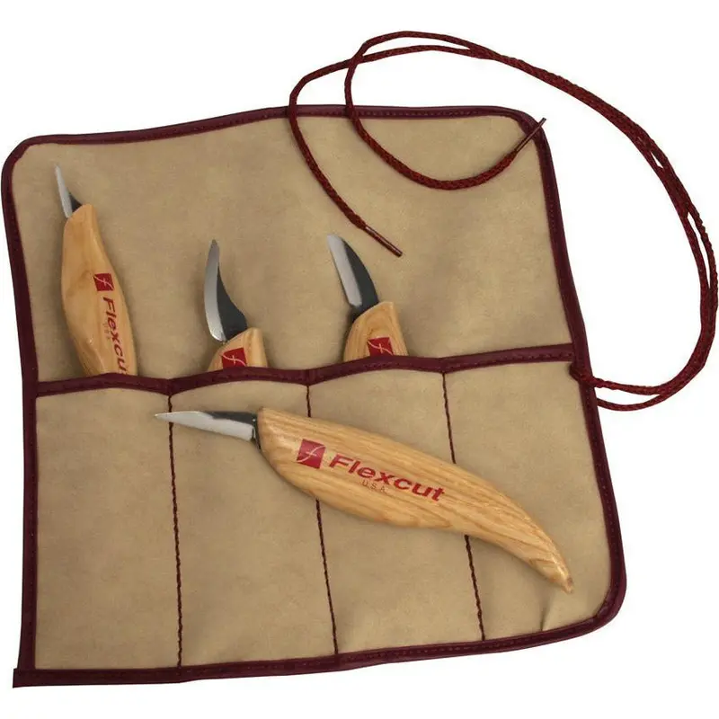 Flexcut 4-Piece Carving Knife Set For Artists 1