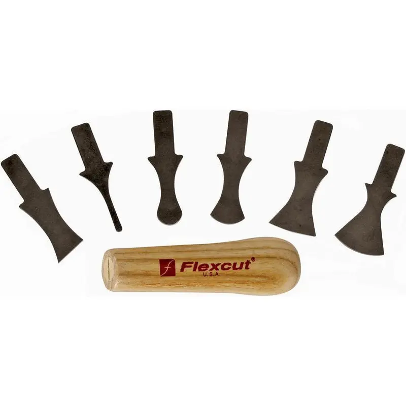 Flexcut 7-Piece Profile Scraping Tool Set (Sk121) 1