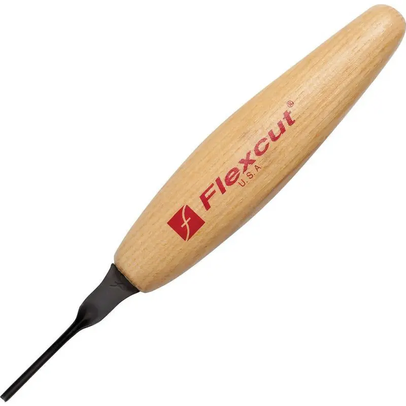 Flexcut Adjustable Micro Shallow U-Gouge – Flexible Depth Control, Model Mt23 1