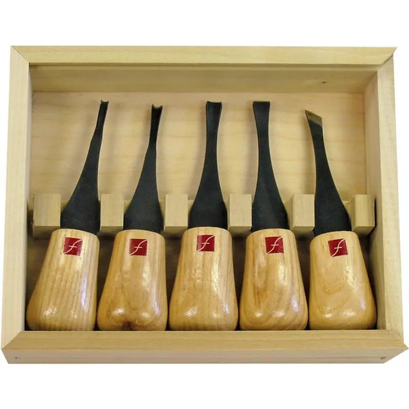 Flexcut Beginner Palm Carving Set – 3-Piece Introductory Handheld Carving Tools 1
