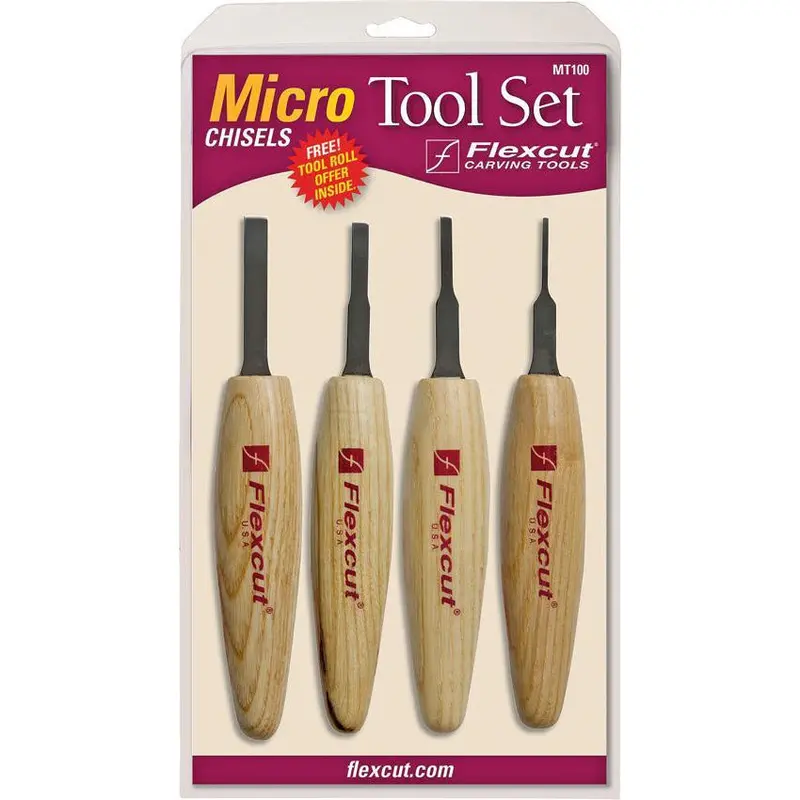 Flexcut Chisel-Style Micro Carving Tool Set 1
