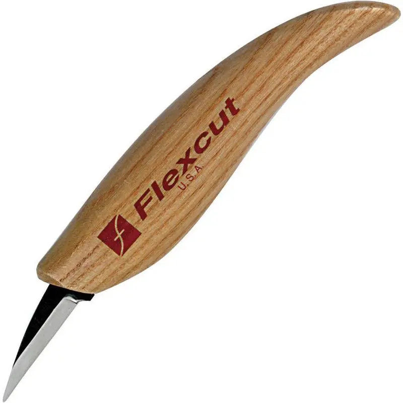 Flexcut Detail Knife – Ergonomic Handle With Sharp, Narrow Blade For Fine Cuts 1