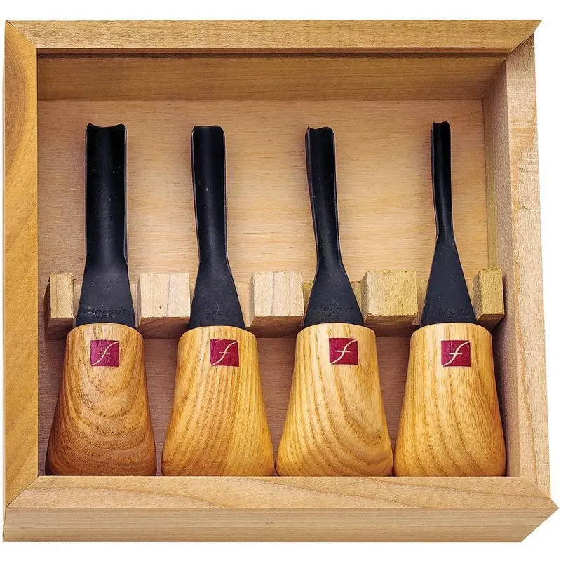 Flexcut Fr920 Thumbnail Ground Chisel Set – Small-Scale Shaping Tools 1