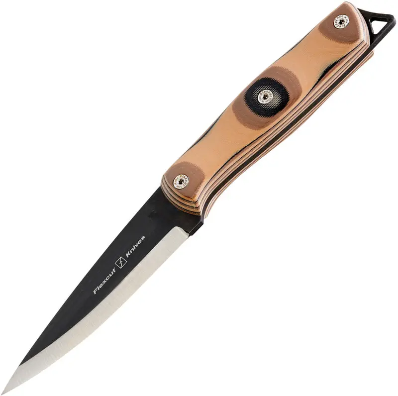 Flexcut Hawthorne Explorer Pocket Knife – Earth Camo Handle, Discreet Field-Ready Design (Ftkfb1A) 1