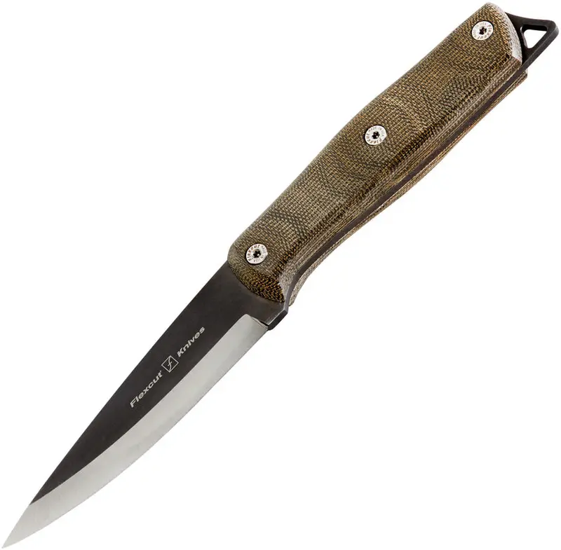 Flexcut Hawthorne Explorer Pocket Knife – Od Green Handle, Rugged Outdoor Companion (Ftkfb1C) 1