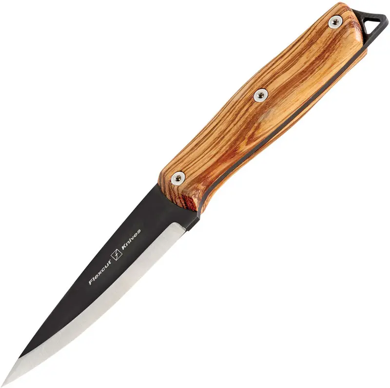 Flexcut Hawthorne Explorer Pocket Knife – Zebra Wood Handle – Ftkfb1B 1