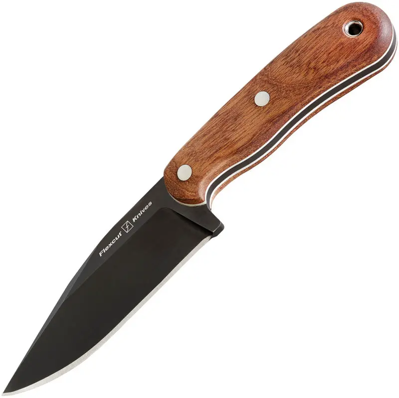 Flexcut Hawthorne Seeker Pocket Knife – Sapele Wood Handle, Precision Carving Blade (Ftkfb4C) 1