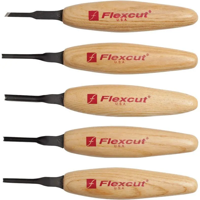 Flexcut Mixed-Profile Micro Carving Tool Set – Precision Detailing Kit, Model Mt930 1