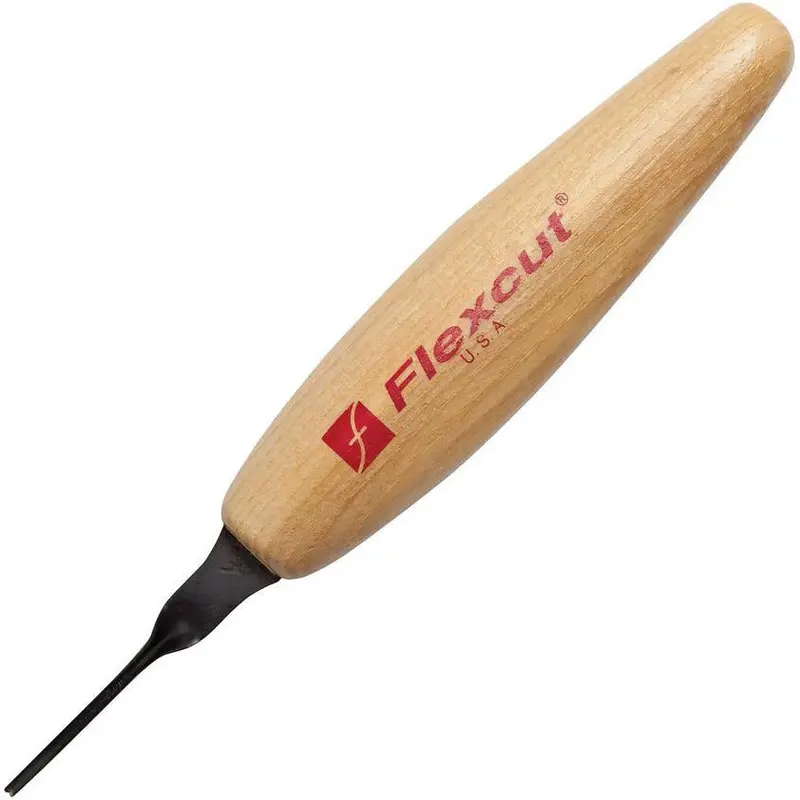 Flexcut Precision Micro Sweep – Hand-Forged Curved Edge, Model Mt19 1