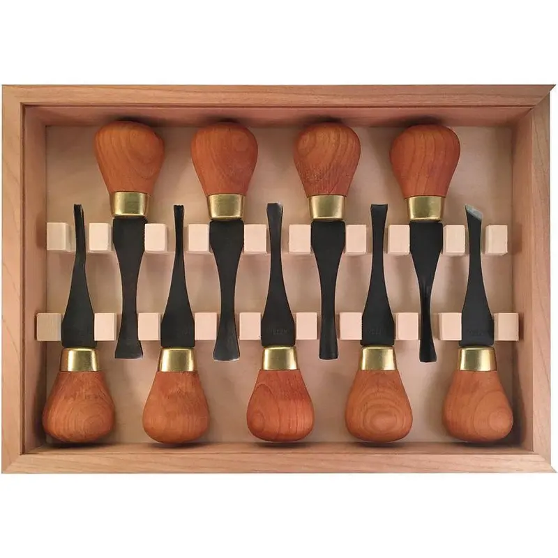 Flexcut Premium Deluxe Palm Carving Set – 5-Piece Professional Kit (Frp405) 1