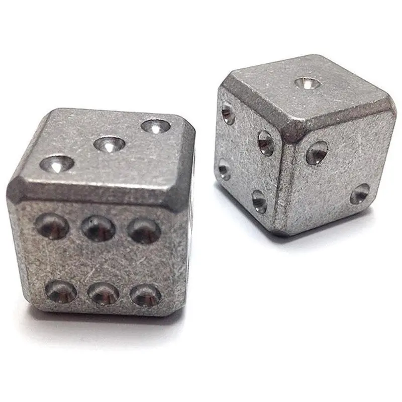 Flytanium Stonewash Titanium Dice Set (Fly-60) 1