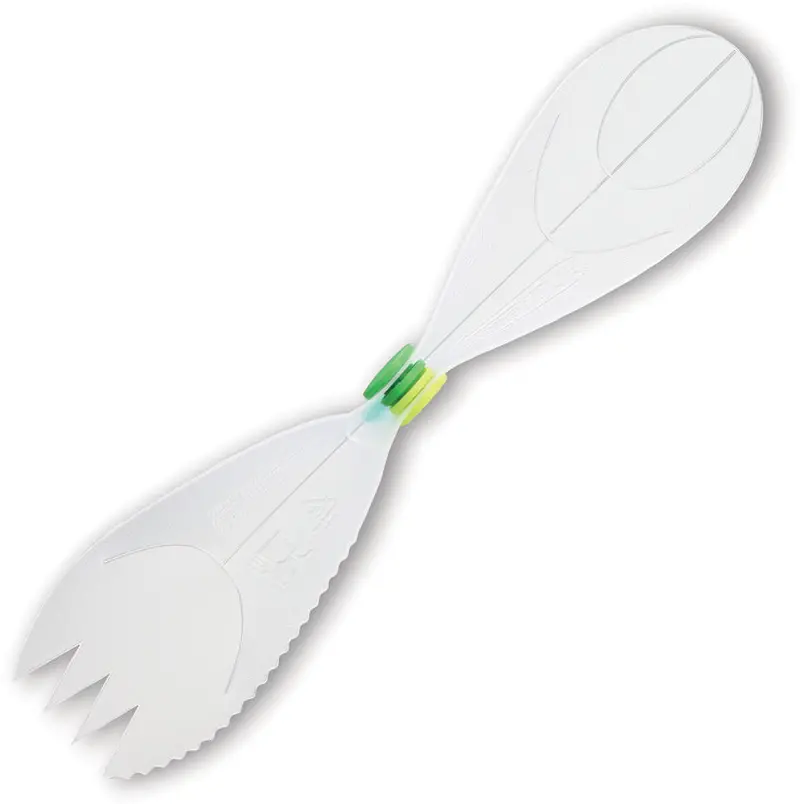 Foldit Flat Unt-001 Eating Utensil – Lightweight Foldable Spoon And Fork Combo 1