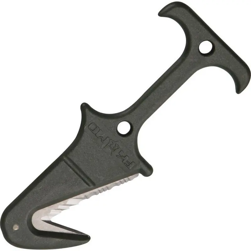 Fox T-Handle Rescue Knife – Green Handle, Seatbelt Cutter & Glass Breaker 1