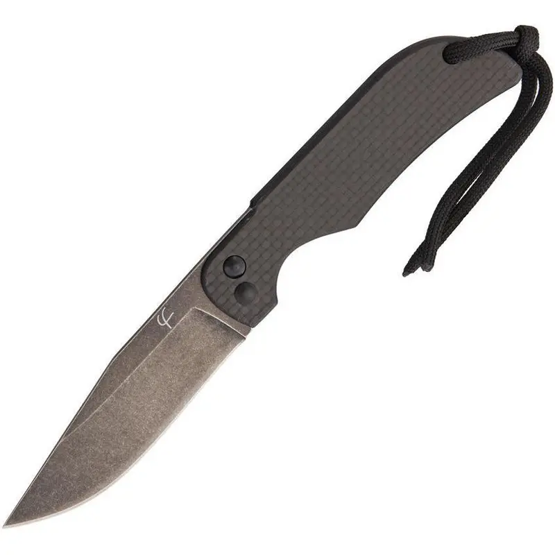 Fred Perrin Le Bowie Folder – Carbon Fiber Handle & Premium Blade Fppbc 1