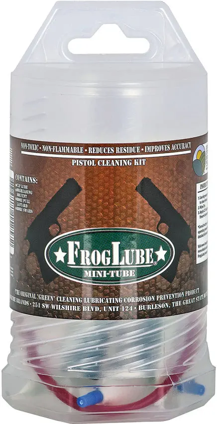 Froglube Mini-Tube Pistol Cleaning Kit – Portable Field Maintenance Set, Model 15257 1