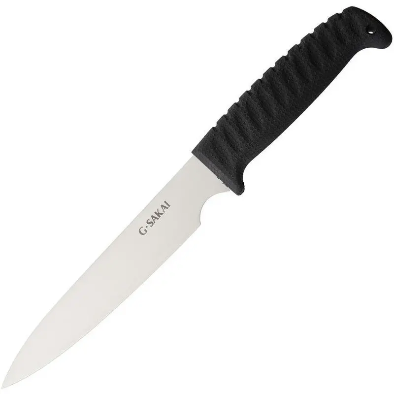 G. Sakai Versatile Outdoor Cooking Knife – High-Carbon Steel 10820 1