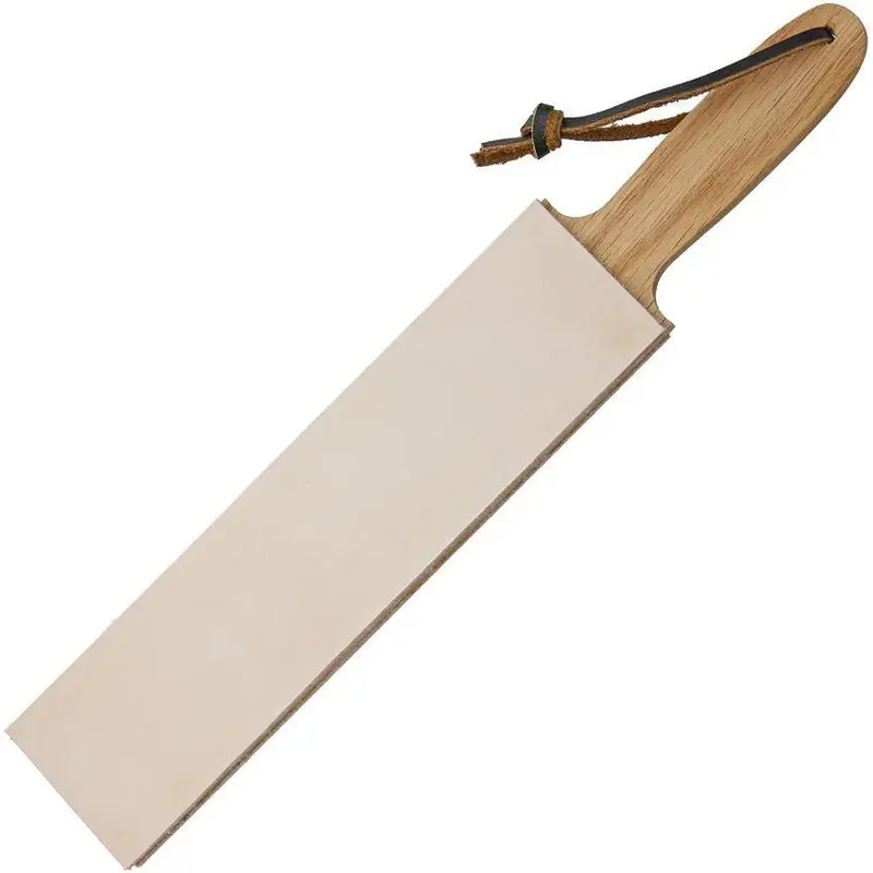 Garos Goods 2-Inch Paddle Strop – Bare Leather Surface (Gg2Dsls) 1