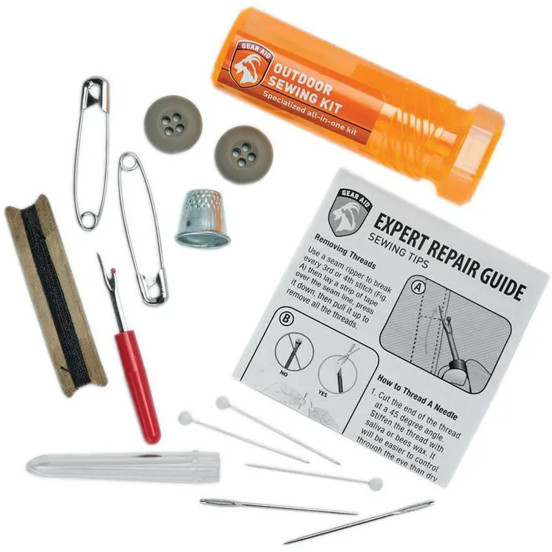 Gear Aid 15-Piece Outdoor Sewing Repair Kit – Model 80051 1