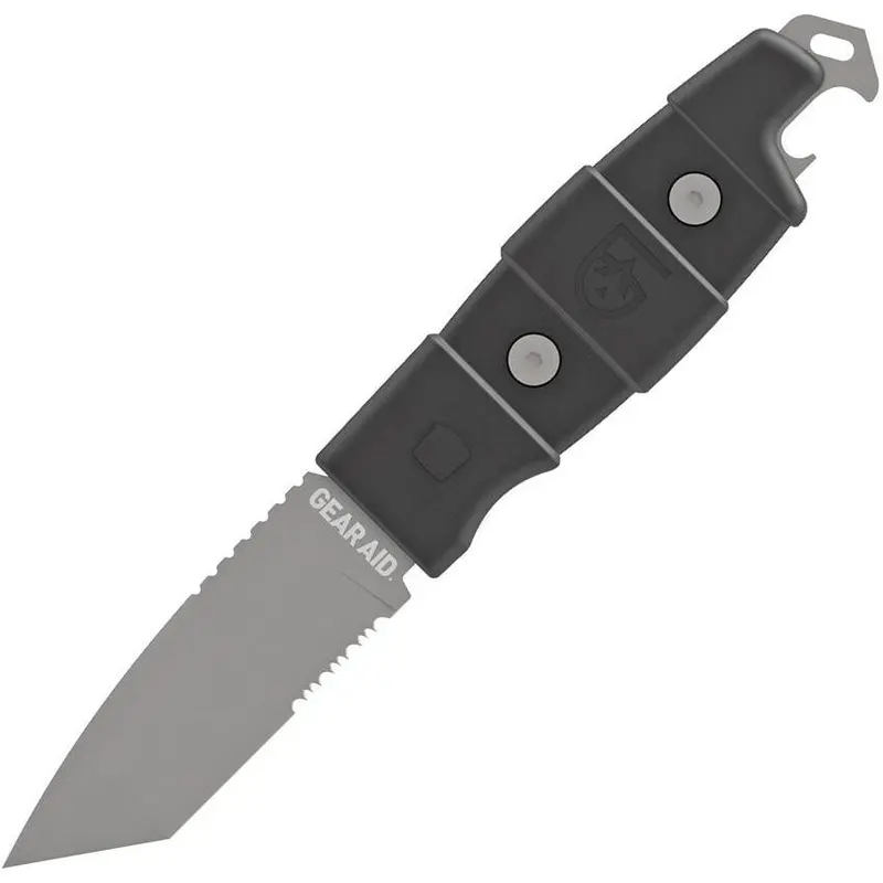 Gear Aid Kotu Full-Tang Fixed Blade – Sleek Black G10 Grip 1