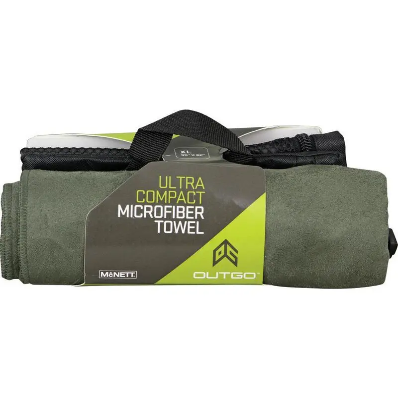 Gear Aid Microsuede Towel Xl – Moss Green, Quick-Dry 1