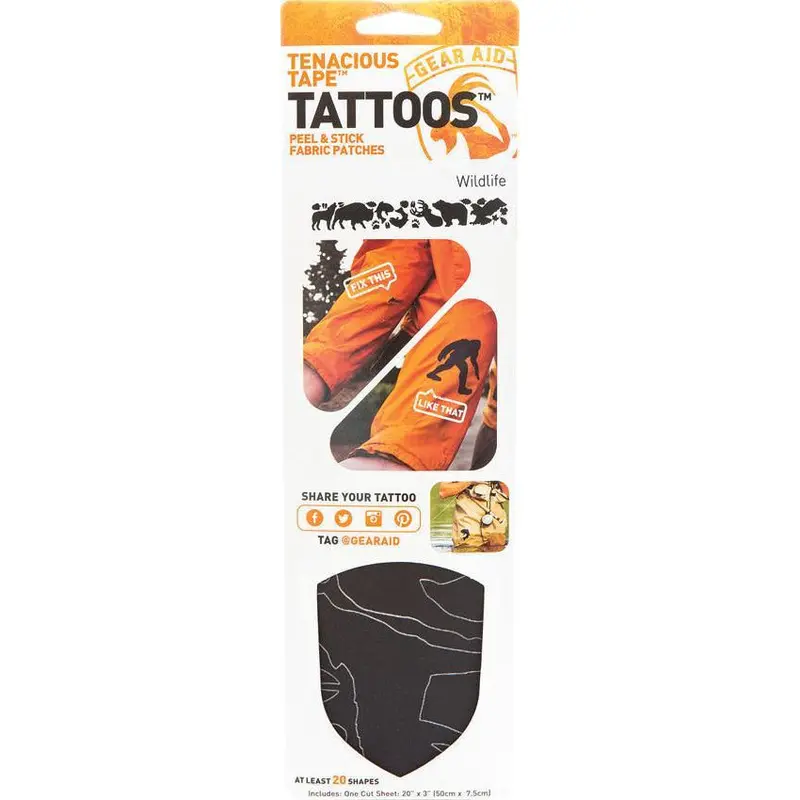 Gear Aid Tenacious Tape Wildlife Patches – Camo-Reinforced Repairs 1