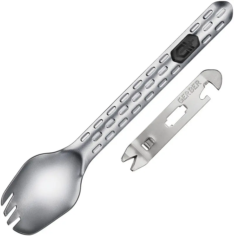 Gerber Devour Multi-Fork – Silver Stainless Steel Eating Tool 1
