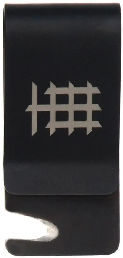Halfbreed Blades Cash & Card Clip – Slim Carbon Fiber Ccc-01 Blk 1