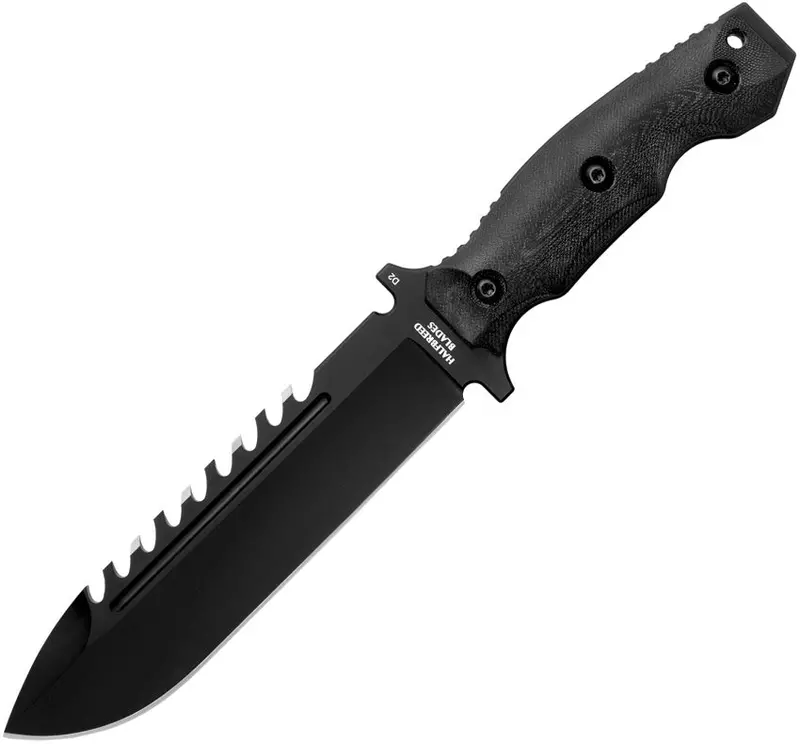 Halfbreed Blades Heavy-Duty Black Survival Knife (Lsk-01 Blk) 1
