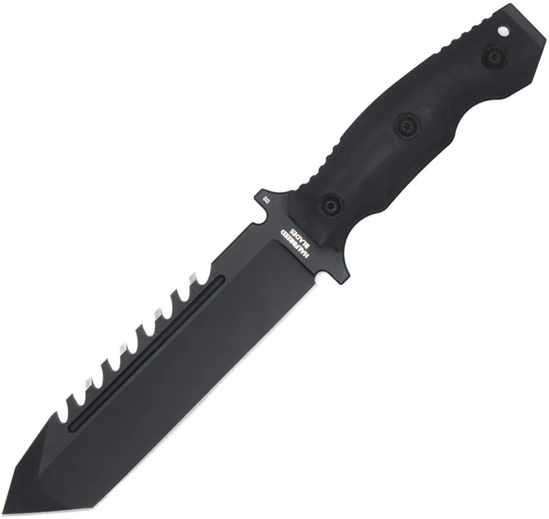 Halfbreed Blades Large Survival Knife – Black (Lsk-02 Blk) 1
