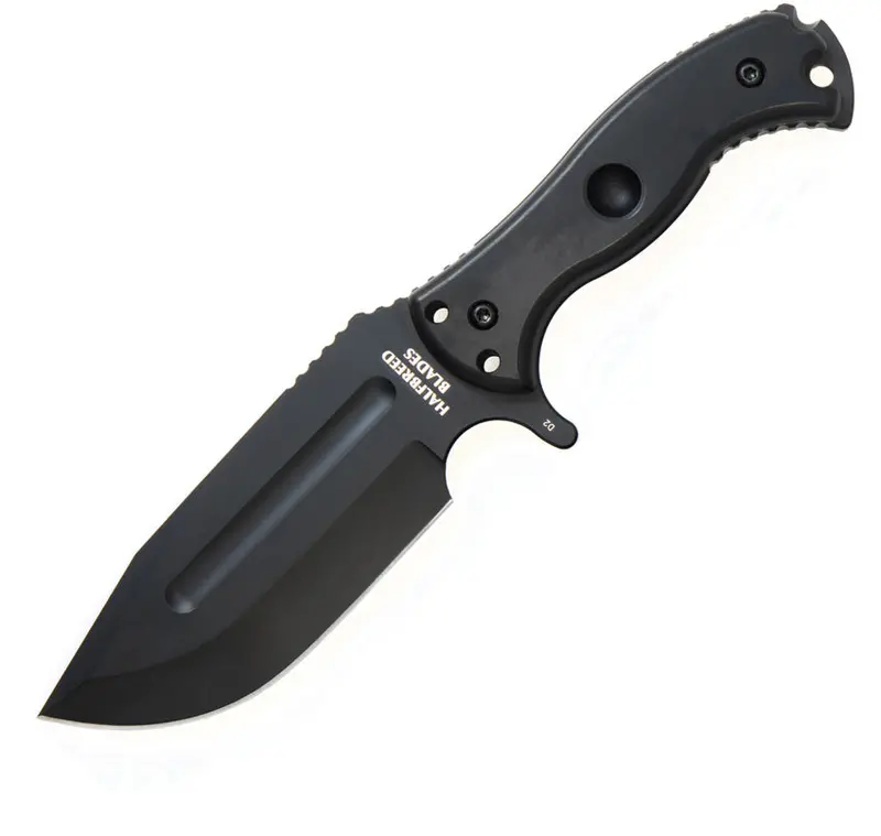 Halfbreed Blades Lbk-01 Large Bushcraft Knife – Black Finish 1