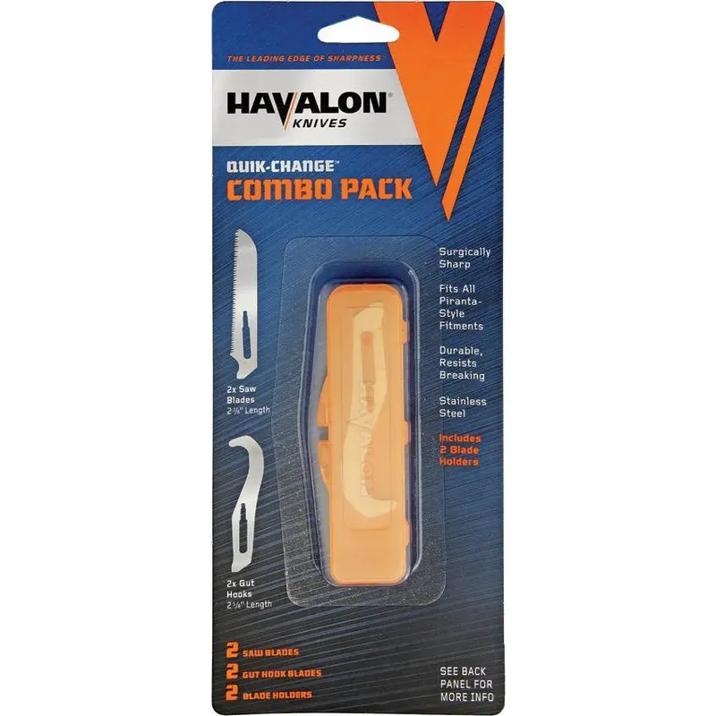 Havalon Gut Hook & Saw Blade Combo Kit – Field Dressing Essentials 1