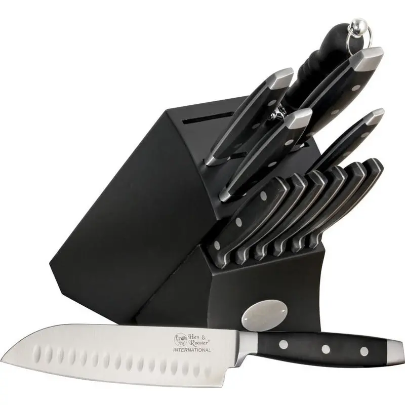 Hen & Rooster 13-Piece Kitchen Knife Set – Premium Culinary Collection 1