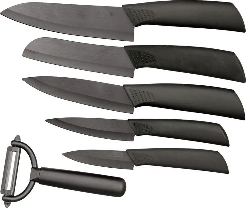 Hen & Rooster 6-Piece Ceramic Kitchen Utensil Set (Hri016) 1