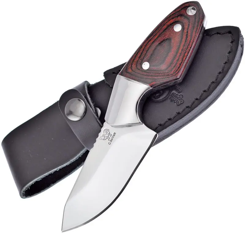 Hen & Rooster Black Pakkawood Fixed-Blade Knife (Hr-013Pw) 1