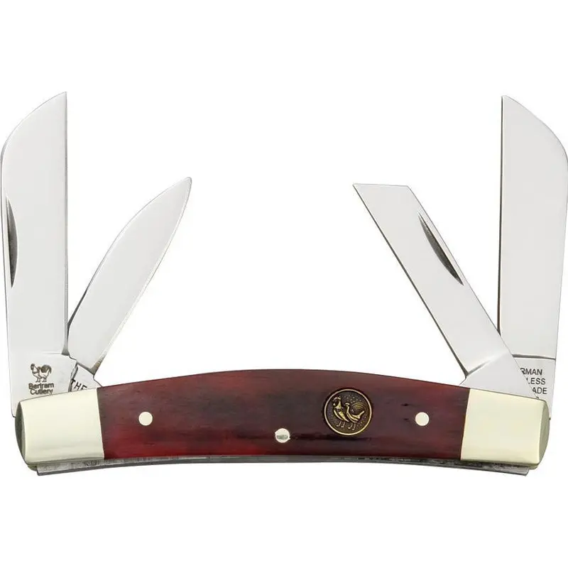 Hen & Rooster Brown Bone Congress Knife (Model 344Brb) 1