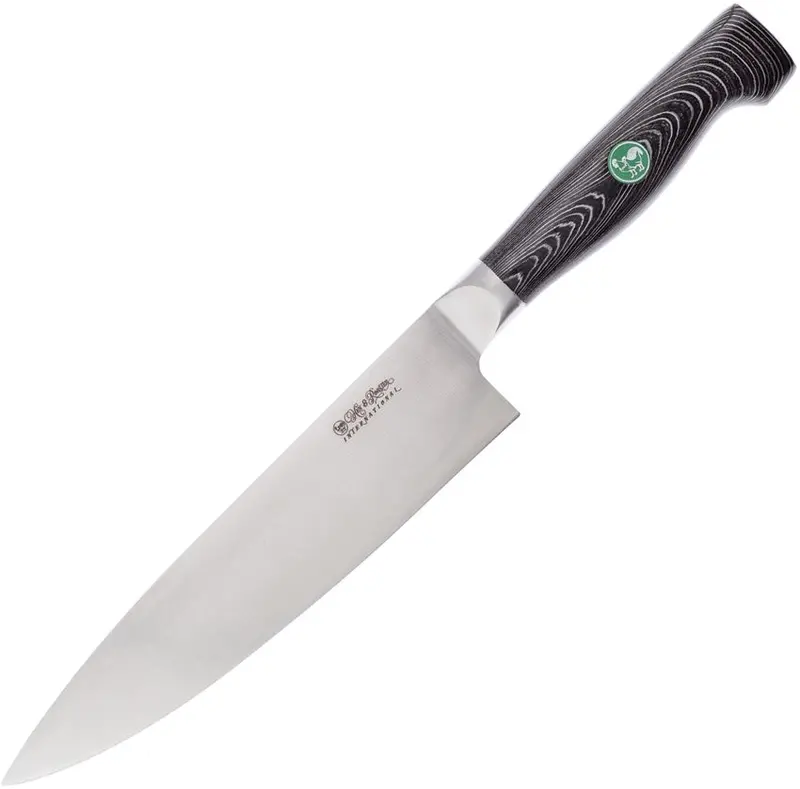 Hen & Rooster Chef’S Knife With G10 Black Handle 1