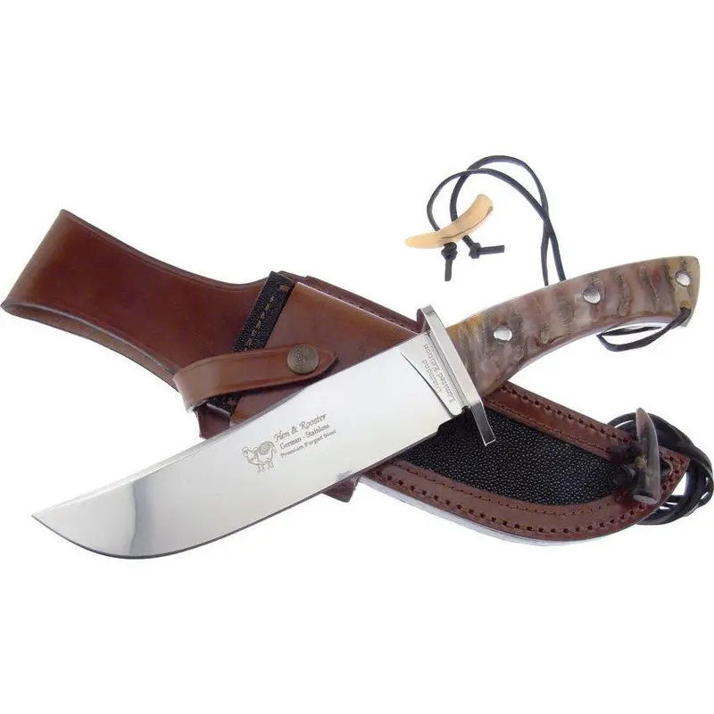 Hen & Rooster Diamond Series Full-Tang Bowie Knife – Hrds0001Rh 1