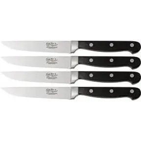 Hen & Rooster Four-Piece Steak Knife Set – Ergonomic Stainless Blades 1
