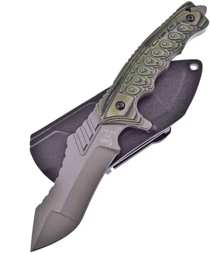 Hen & Rooster Green Fixed-Blade Utility Knife (Hr-007) 1