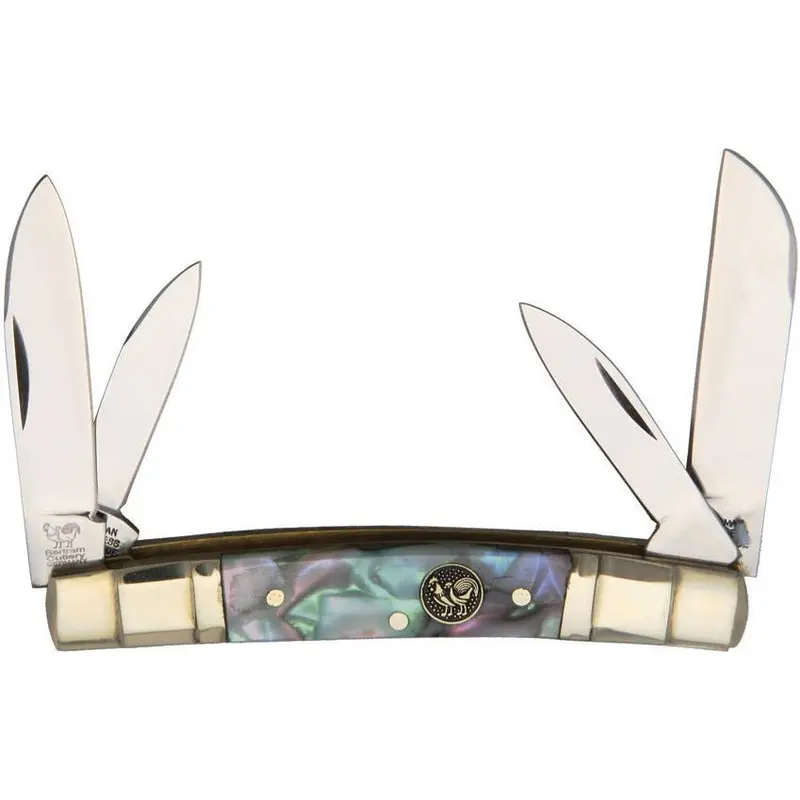 Hen & Rooster Mosaic Corelon Congress Knife (Model 324-Moz) 1