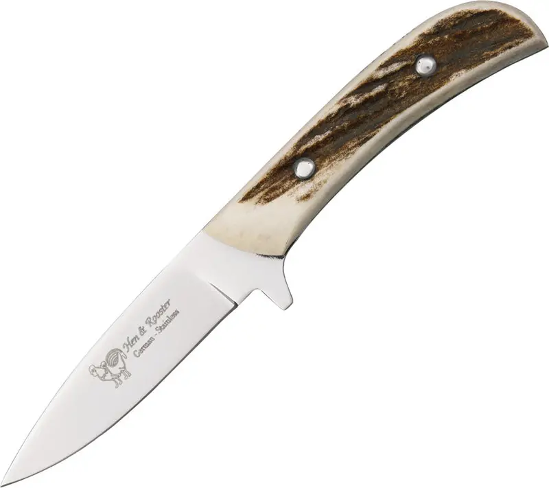 Hen & Rooster Small Bowie Knife With Stag Handle (Hr-5005) 1