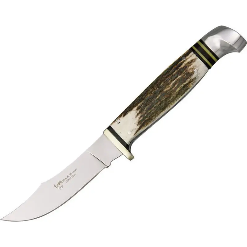 Hen & Rooster Stag-Bodied Bowie Knife – Hr5048 1