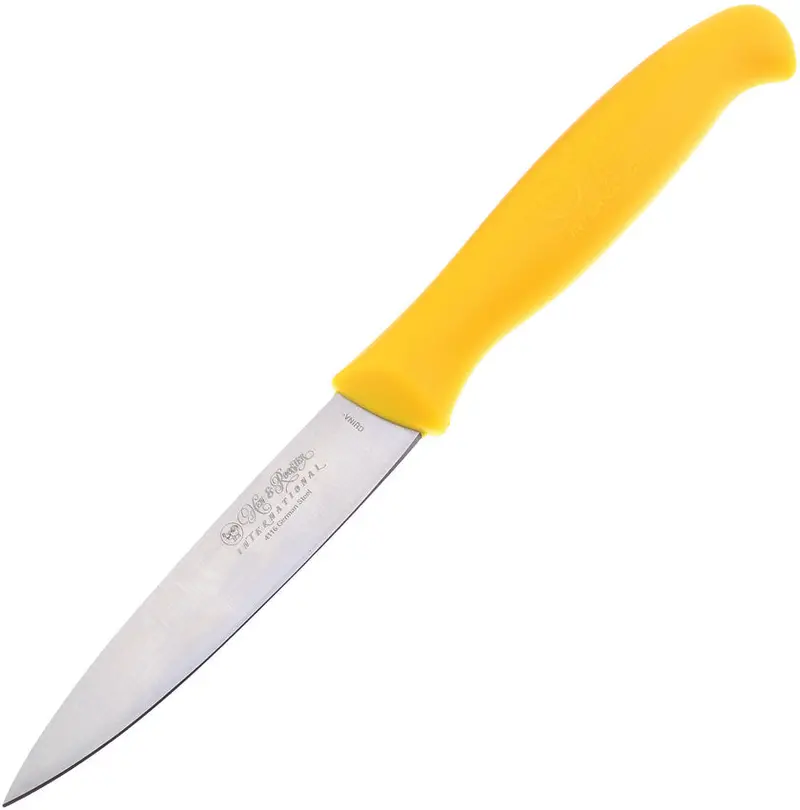 Hen & Rooster Yellow-Handled Paring Knife 1
