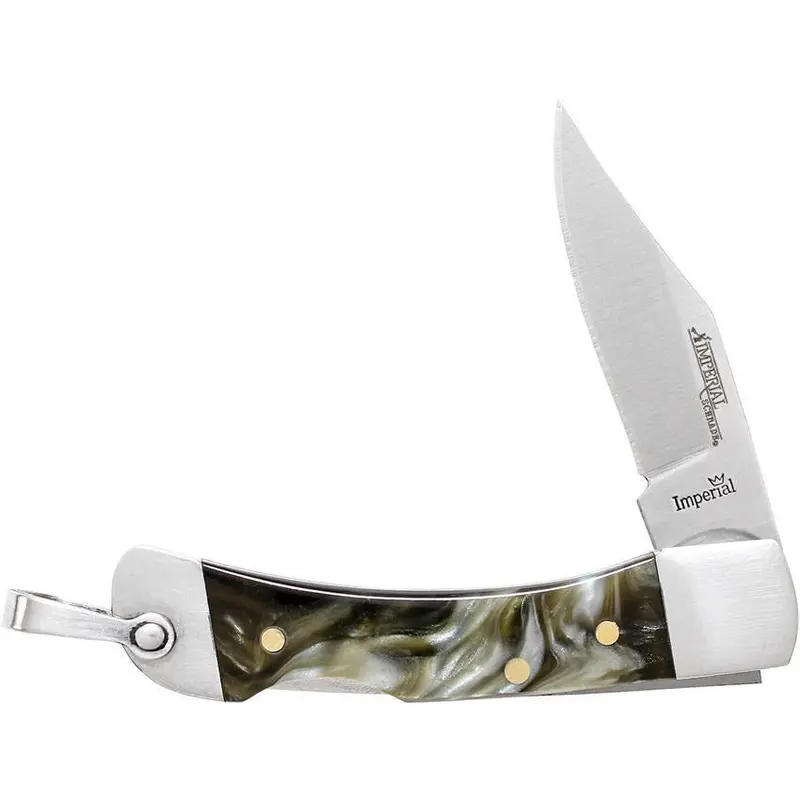 Imperial Schrade Lockback Knife With Bail – Imp40 1
