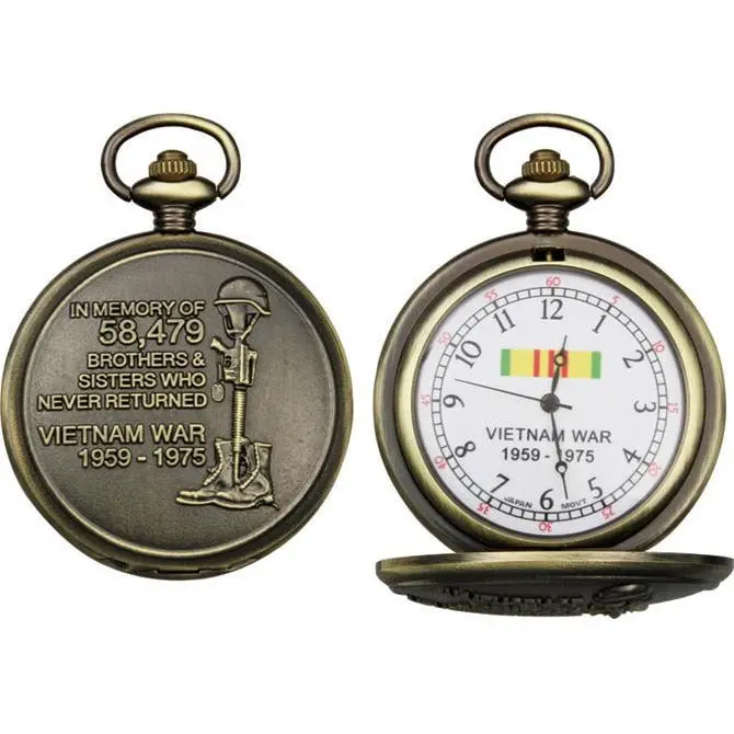 Infinity Vietnam War Commemorative Pocket Watch – P-280 1