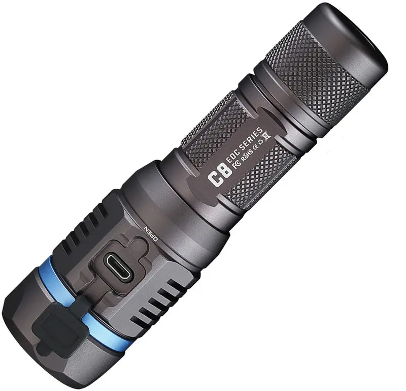 Jetbeam C8 Pro Flashlight – Cree Xp-L Hi Led Outdoor Flashlight 1