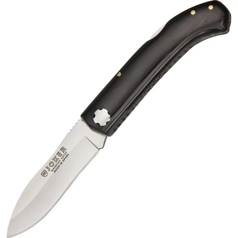 Joker Buffalo Horn Lockback Folder – Nf99Usa Premium Natural Material 1