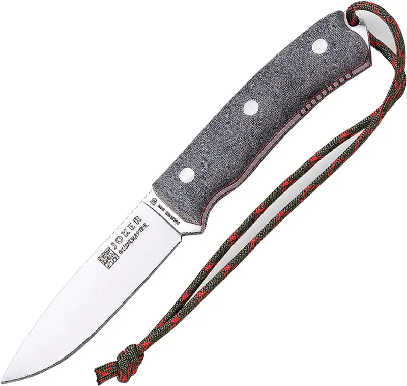 Joker Bushcraft Fixed Blade – Outdoor Survival Knife With Cv Steel, Model Cv120 1